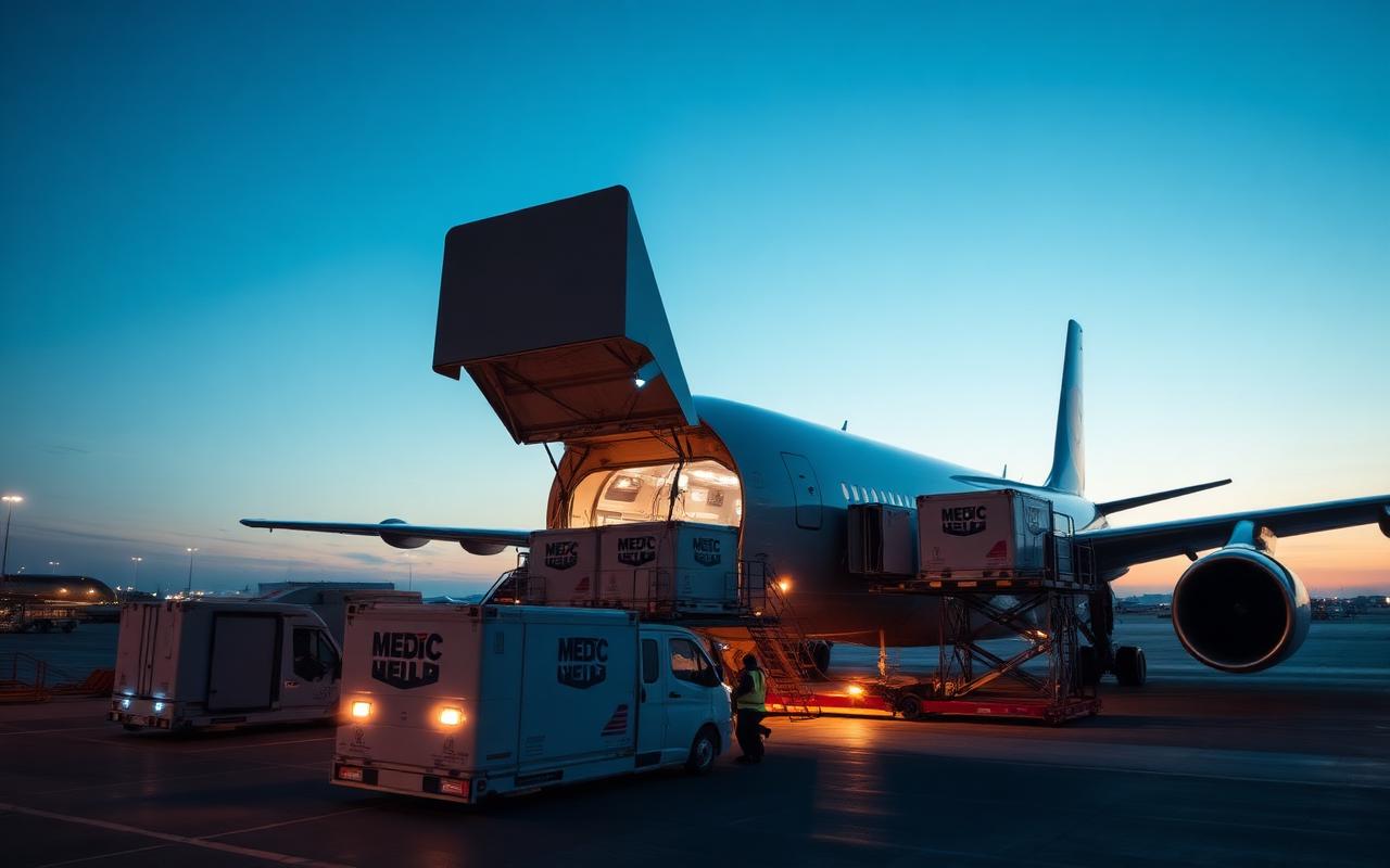 Global pharmaceutical air freight